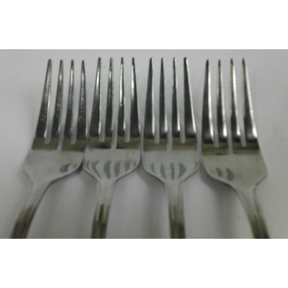 Cambridge Stainless Steel Carlie Small Salad Dessert Forks 7 Inch Lot of 4